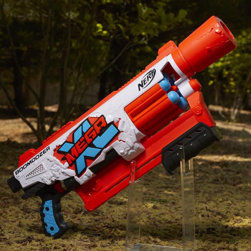 ナーフ Mega XL ブームドーザー Boom Dozer Blaster Nerf Mega XL Boom Dozer com 6 dardos Whistler Mega XL